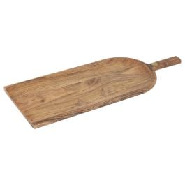 Large Serving Paddle Board 18 X 48Cm Natural Timber