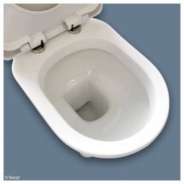 RAK Washington Front Lever Adjustable Link Toilet Suite P Trap