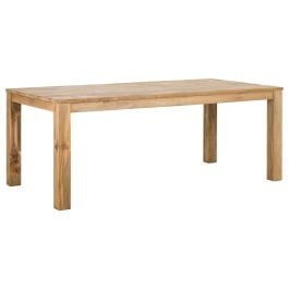 Darma Recycled Teak 200cm Dining Table Natural & Rustic
