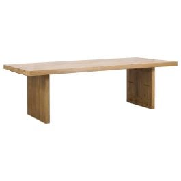 Ballina 250cm Recycled Teak Dining Table Natural