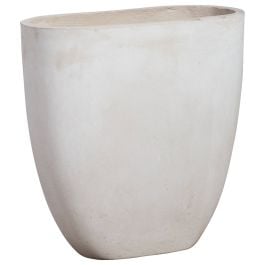 Tuscany 56x56cm Concrete Planter, Milky White