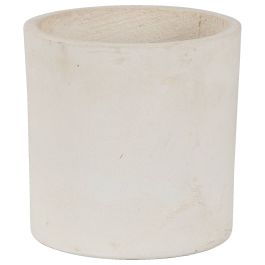 Elina 24x26cm Concrete Planter, Milky White