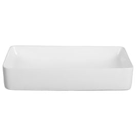 Corby Rectangular 60cm Basin, White