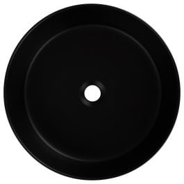 James Round 40cm Basin, Matte Black