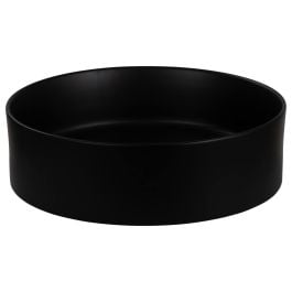 James Round 40cm Basin, Matte Black