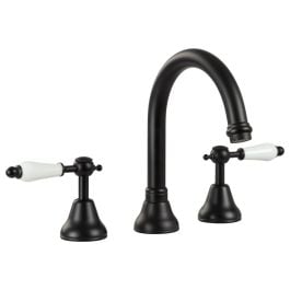 Alamo Basin Tap Set, Matte Black