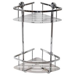 Faris Corner Shower Caddy, Chrome