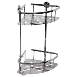 Faris Corner Shower Caddy, Chrome