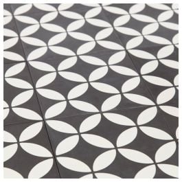 Cercel Encaustic Tile 20x20, White