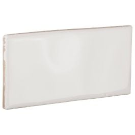 Rustique Body Tile 6x3, White