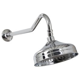 Albany 200mm Shower Head with 400mm Chrome