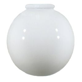 10" Sphere Glass Shade, Opal Gloss
