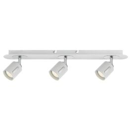 Burton 6W Led 3 Bar Spotlight, Silver, White