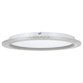 Elie 50cm 32W Led Oyster 3CCT Dim, Chrome