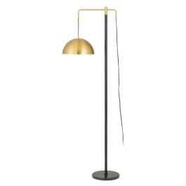 Marthos Floor Lamp, Black, Antique Gold