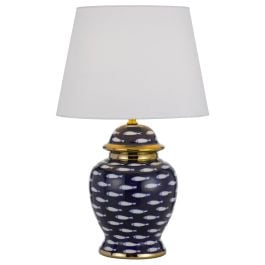 Masu Table Lamp, Blue, White