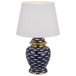 Masu Table Lamp, Blue, White