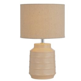 Shelby Table Lamp, Cream Shade