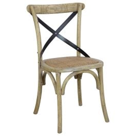 Charlotte Steel X-Back Chair