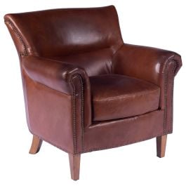 Lodge Leather Armchair