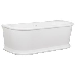 Morolo 170cm Back-to-Wall Acrylic Bath