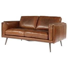 Ronan 2 Seater Leather Sofa