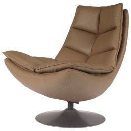 Verlin Swivel Leather Chair