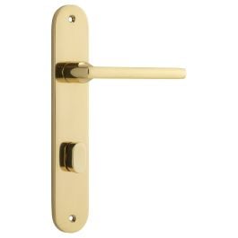 Baltimore Lever Oval Backplate (Privacy)