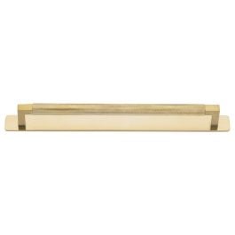 Brunswick Cabinet Pull w Backplate CTC256mm