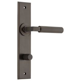 Brunswick Lever Chamfered Backplate (Privacy)