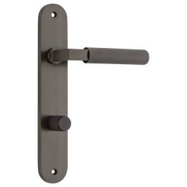 Brunswick Lever Oval Backplate (Privacy)