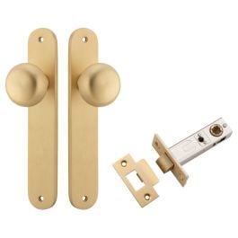 Cambridge Knob Oval Backplate Passage Kit