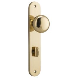 Cambridge Knob Oval Backplate (Privacy)