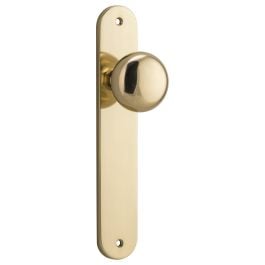 Cambridge Knob Oval Backplate