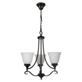 Dallas 3 Light & 3 Arm Pendant Light