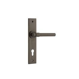 Helsinki Lever Chamfered Backplate (Entrance)