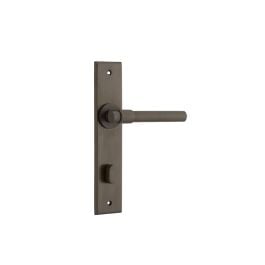 Helsinki Lever Chamfered Backplate (Privacy)