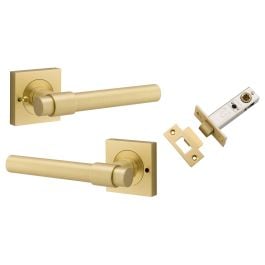 Helsinki Lever Square Rose (Inbuilt Privacy)