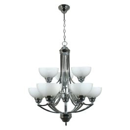 Houston 9 Light & 9 Arm Pendant Light