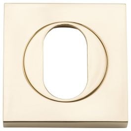 Oval Escutcheon Square