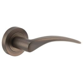 Oxford Lever Round Rose