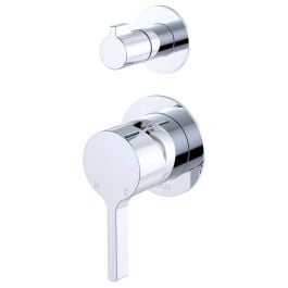 Sansa Wall Diverter Mixer, Small Rnd Plates