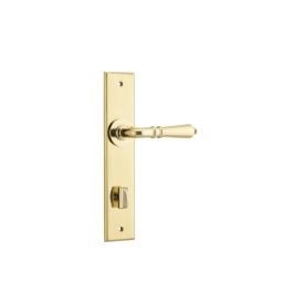 Sarlat Lever Chamfered Backplate (Privacy)