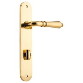 Sarlat Lever Oval Backplate (Privacy)