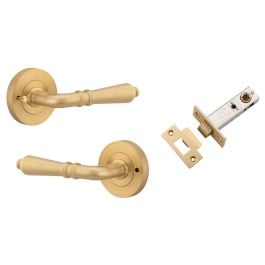 Sarlat Lever Round Rose (Inbuilt Privacy)