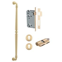 Sarlat Pull Handle 600mm Entrance Kit w Lock K/K