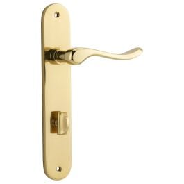 Stirling Lever Oval Backplate (Privacy)