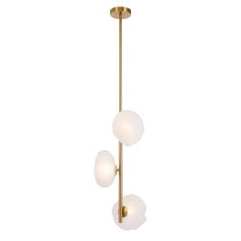 Zecca 3 Light Vertical Pendant