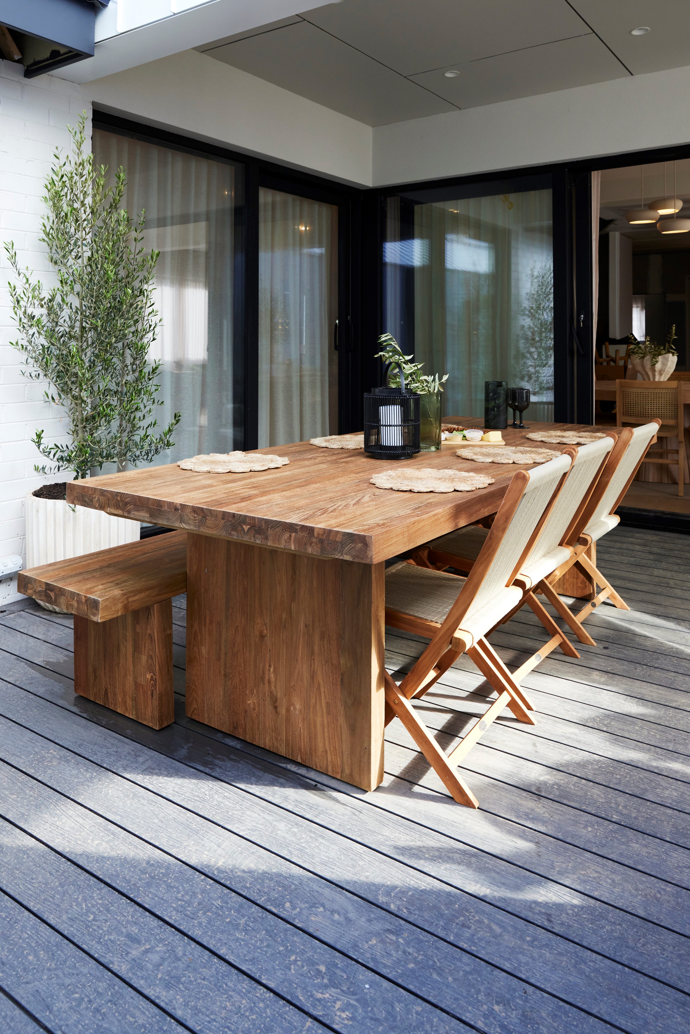 Teak Outdoor Dining Table