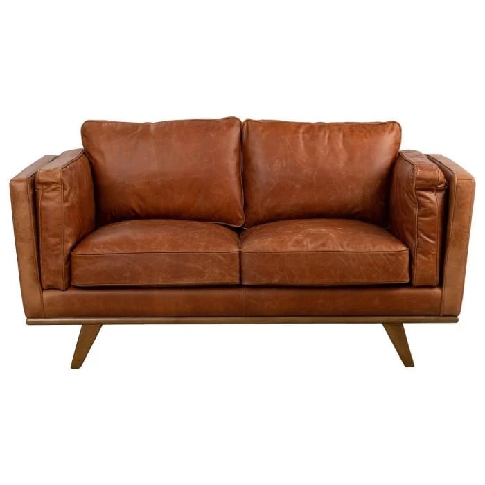 2 Seater Leather Sofa